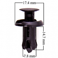 Клипса SKYWAY универсальная 009 (min25)